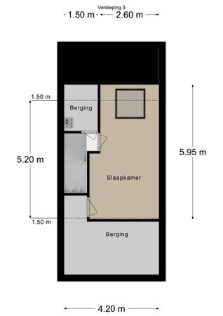Floorplan - Lemiers-Rijksweg 46, 6295 AN Lemiers
